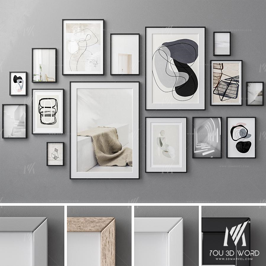 Photo Frames Set 593